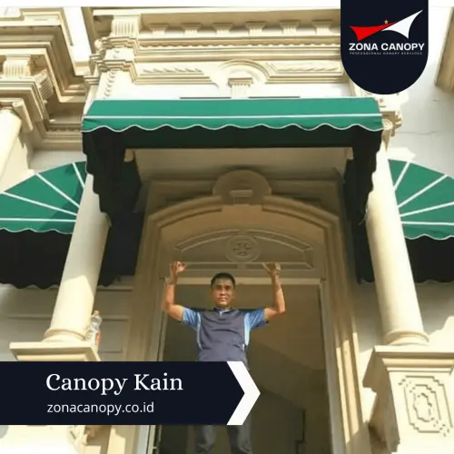 Canopy Kain Teras Rumah ciputat